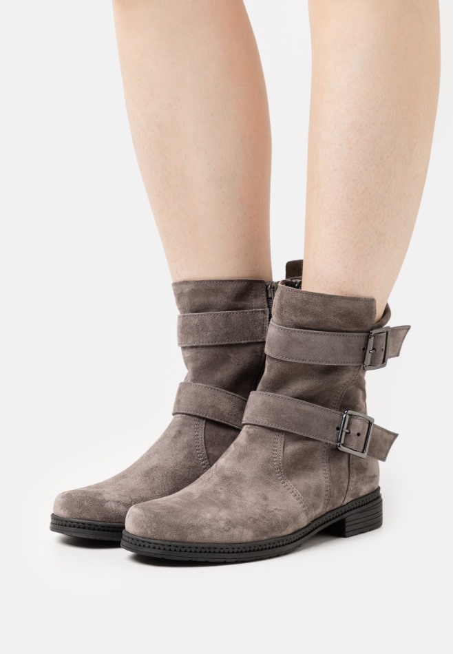 Bottines Classiques Gabor | Gris Exclusif